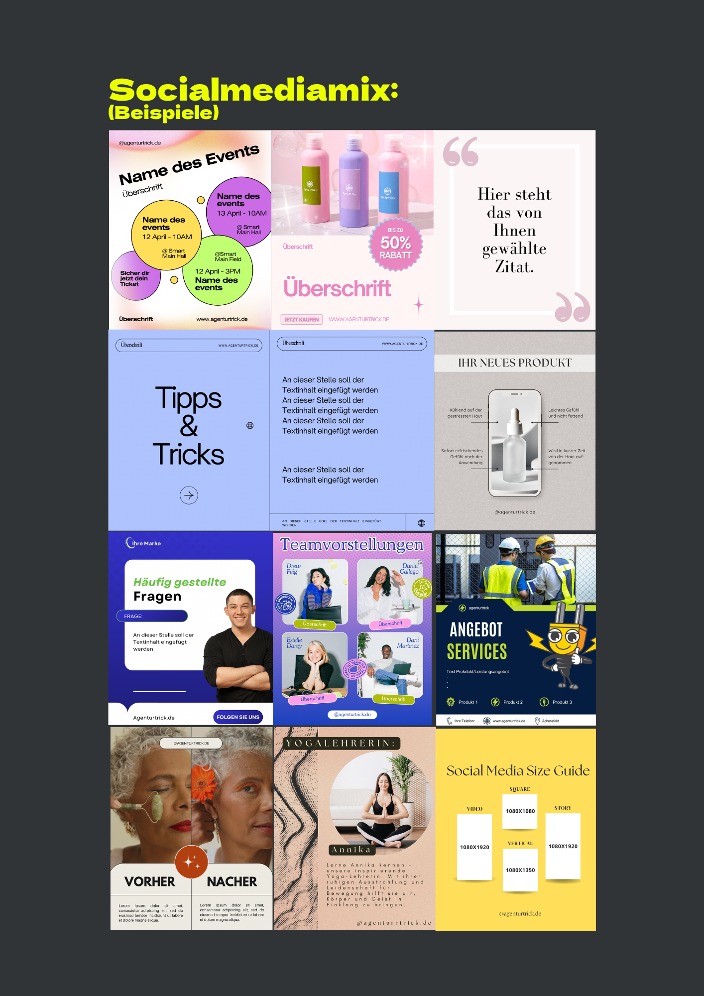 Social Media - "30 Tage Content und Management"