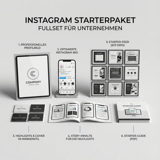Instagram Starter-Kit – professionelles Full-Service Setup für Unternehmen von Agenturtrick