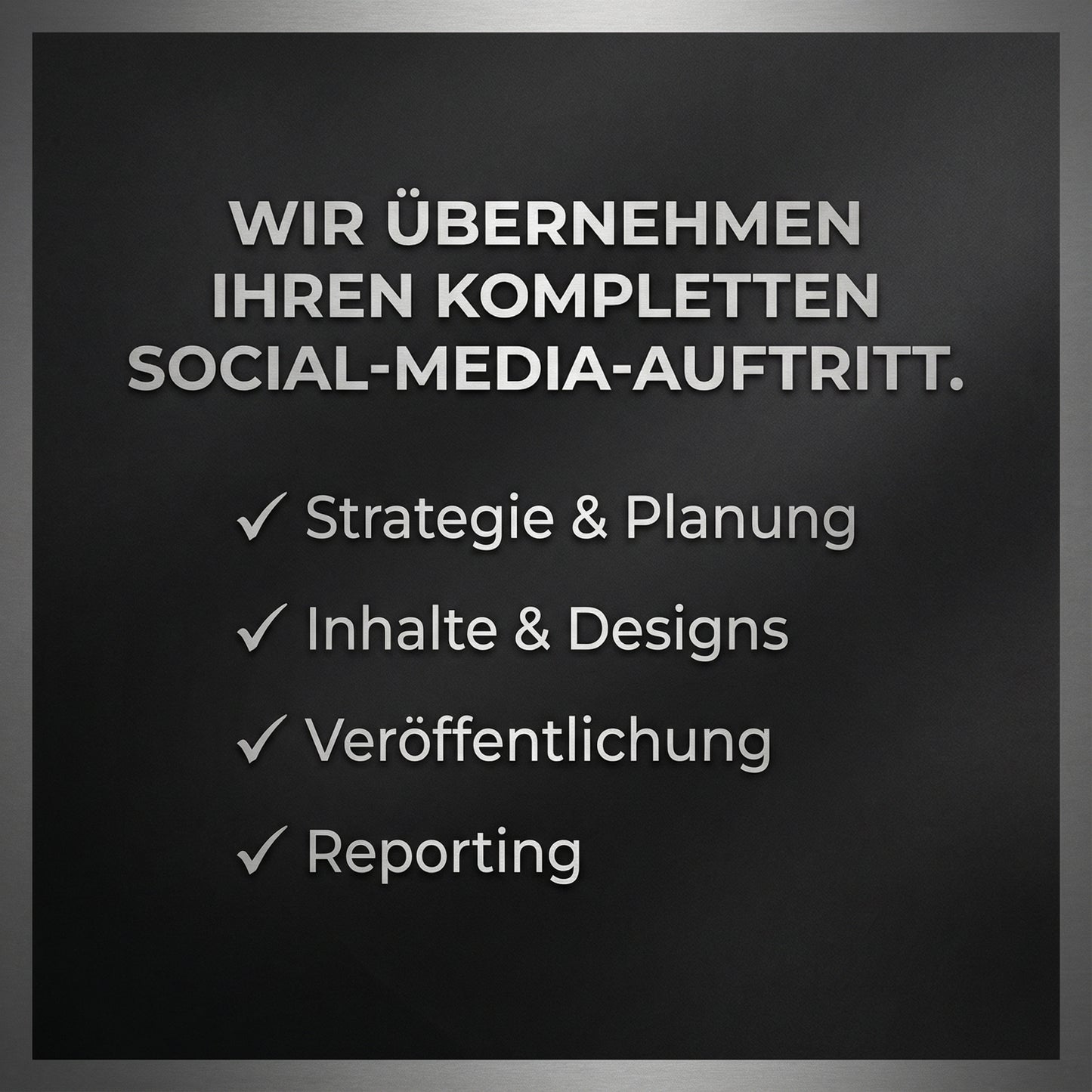 30-Tage-Social-Media-Fullservice (Planung, Design & Posting – wir übernehmen alles)
