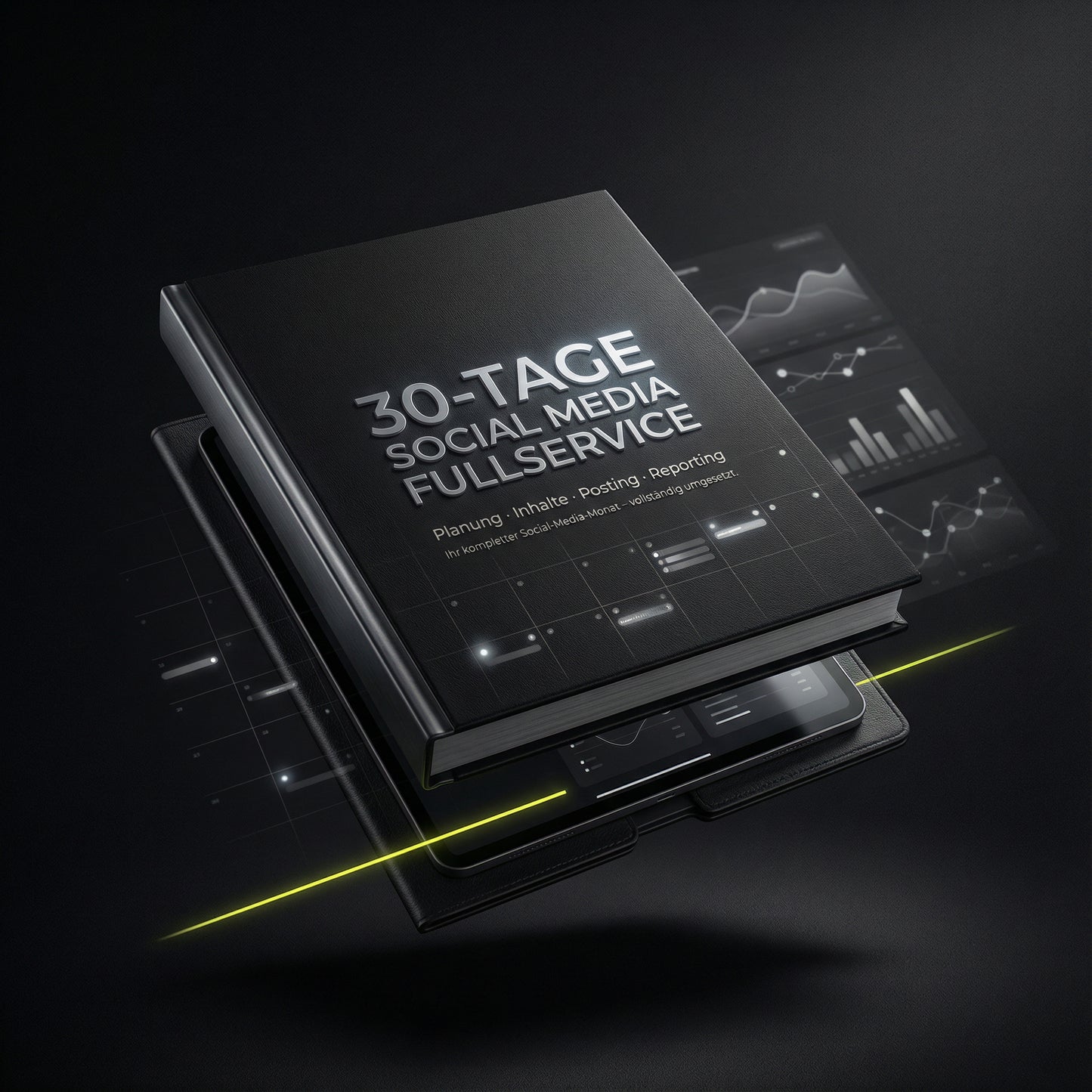 30-Tage-Social-Media-Fullservice (Planung, Design & Posting – wir übernehmen alles)