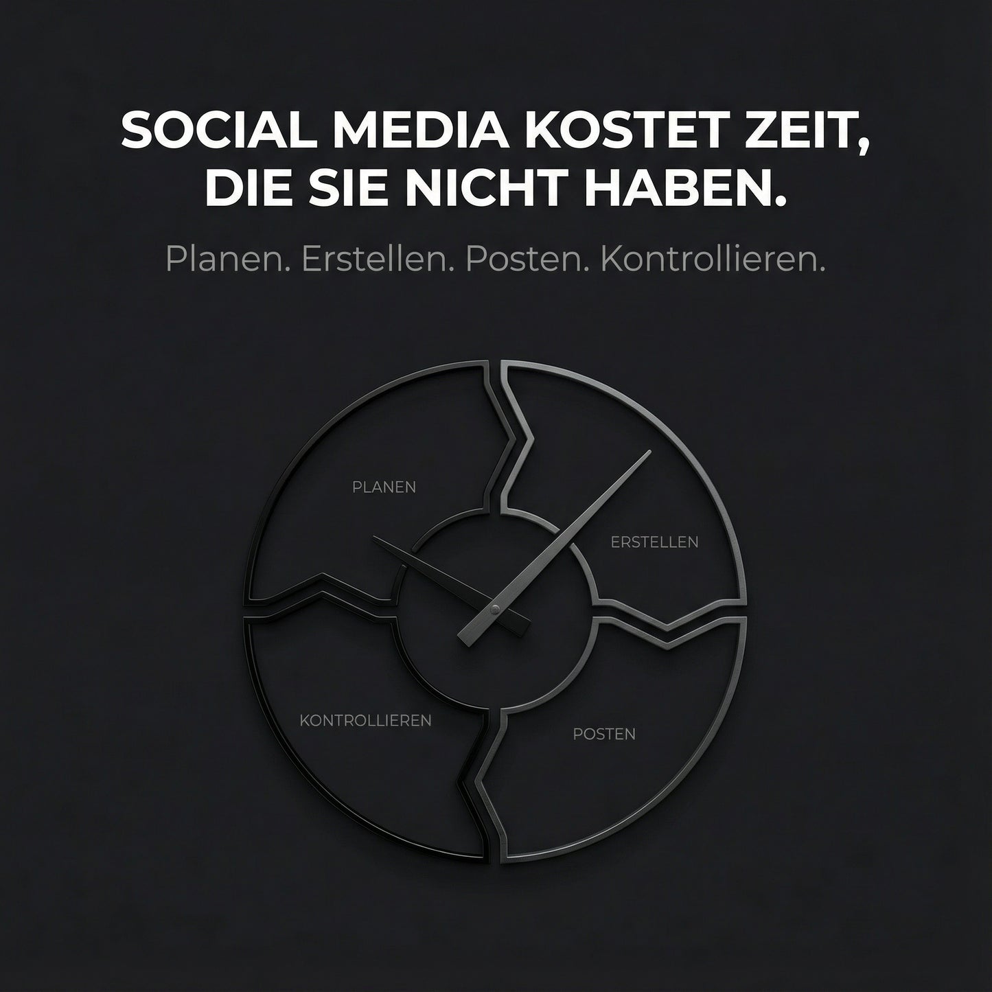 30-Tage-Social-Media-Fullservice (Planung, Design & Posting – wir übernehmen alles)