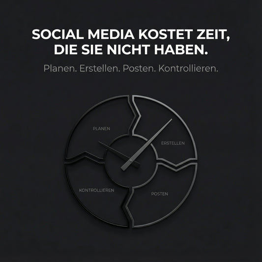 30-Tage-Social-Media-Fullservice (Planung, Design & Posting – wir übernehmen alles)