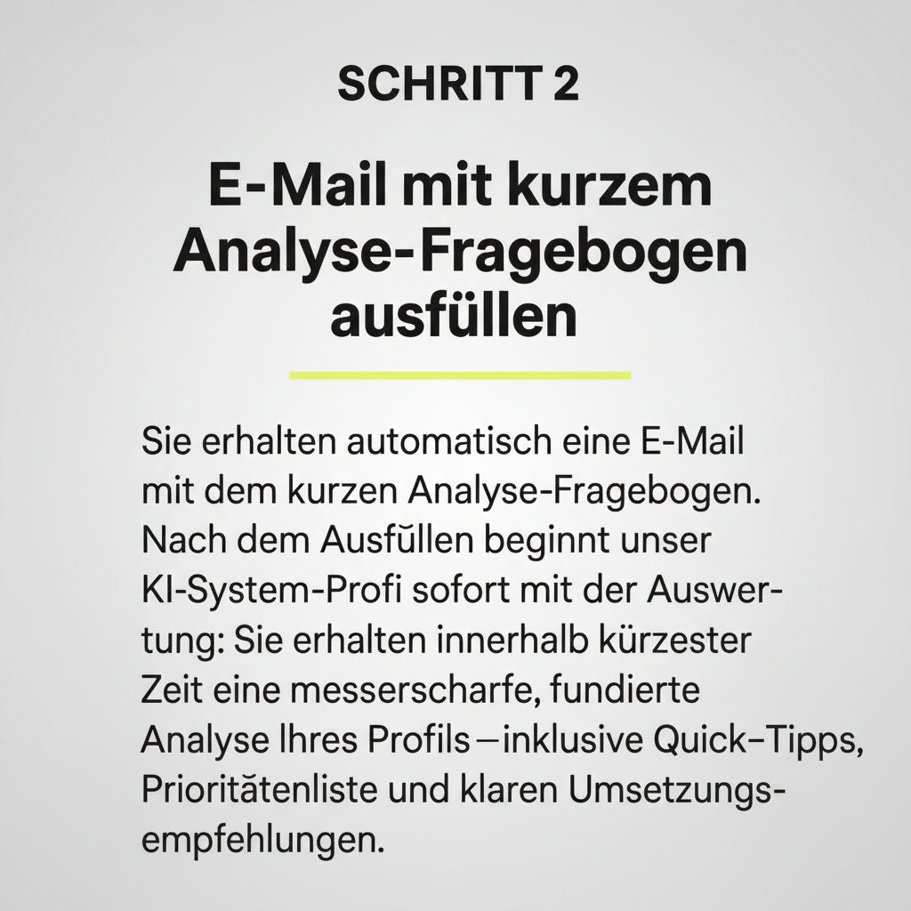 erklärt den ablauf der Analayse