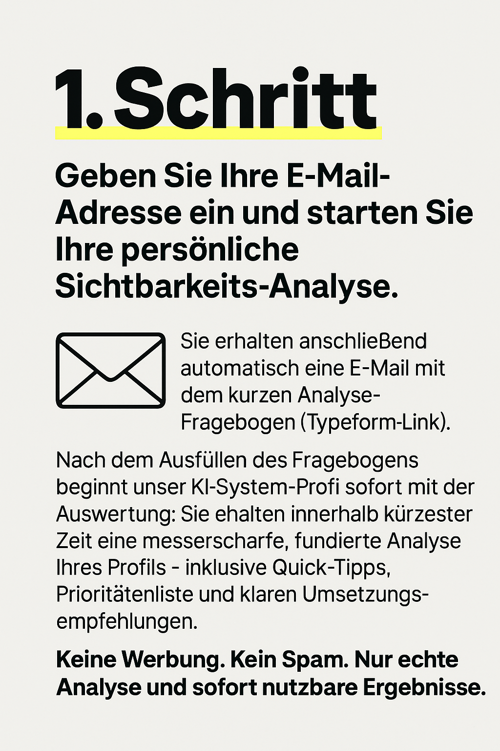 Bild über den Prozess schritt 1 der Analyse für Social Media agenturtrick