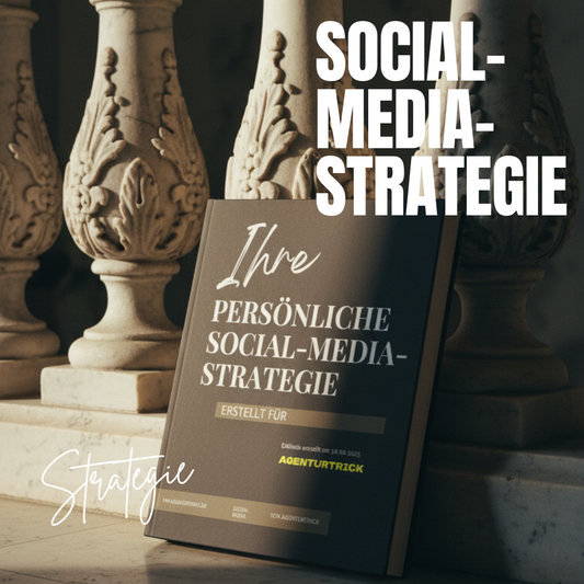 Social Media Strategie E-Book Cover – personalisiertes PDF für Einsteiger von Agenturtrick