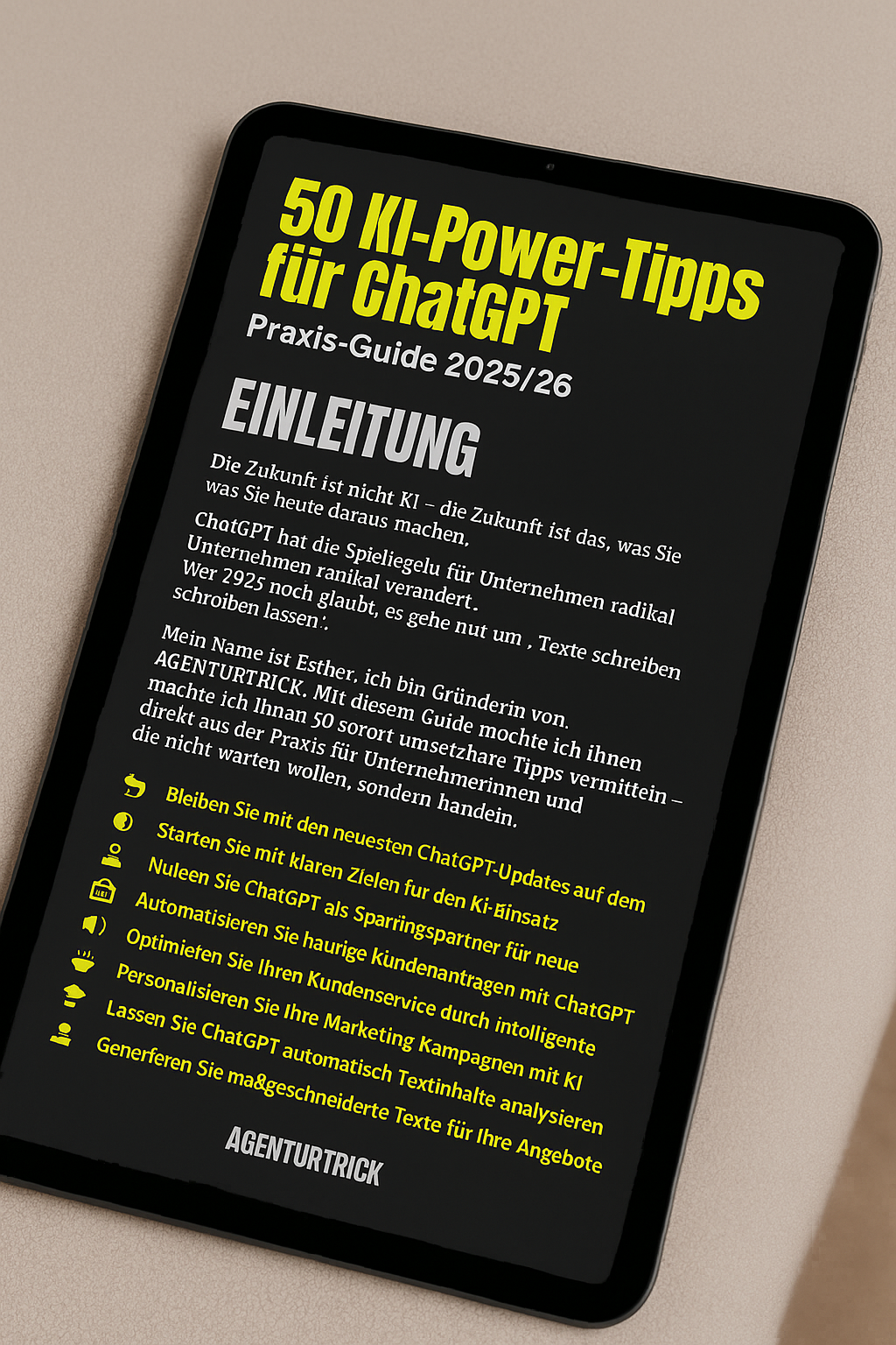 50 KI-Power-Tipps für ChatGPT – Praxis-Guide 2025/26