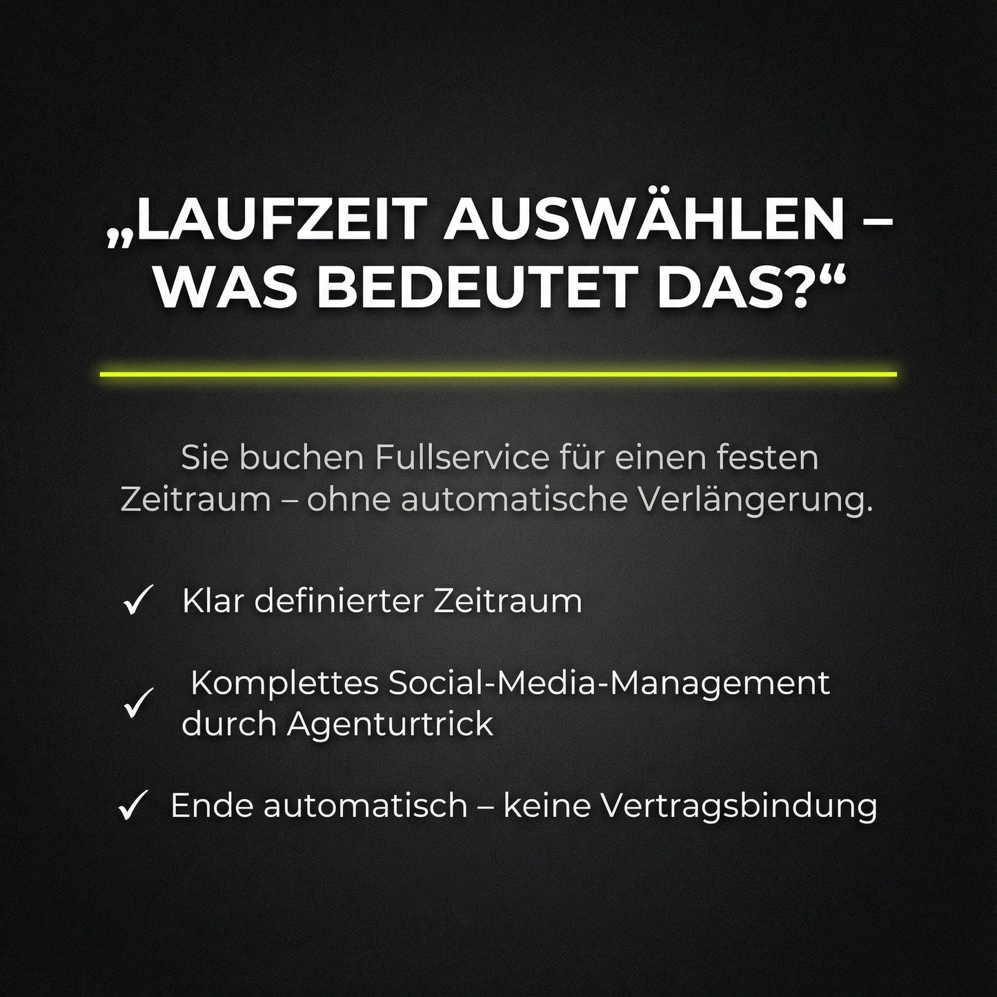 Full-Service Social Media (6/12 Monate) – wir übernehmen alles