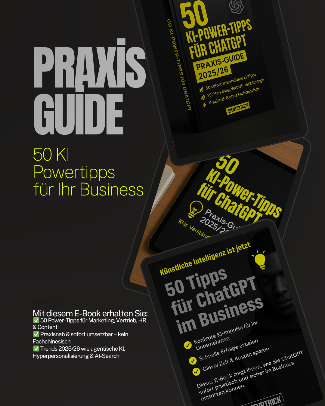 50 KI-Power-Tipps für ChatGPT – Praxis-Guide 2025/26